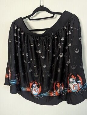 Her Universe Star Wars Droid Skirt BB8 D0 2XL With Pockets